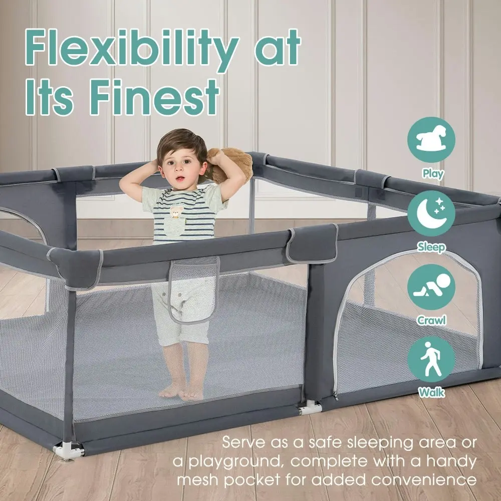 Playpals Baby Playpen Child Safety Gate Kids Playpen Child Play