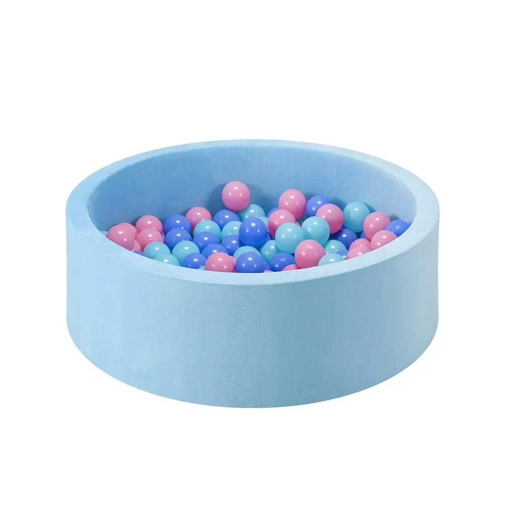 Playpals Foam Ball Pit Soft Round Ball Pool Playpen Fence with 200 Balls