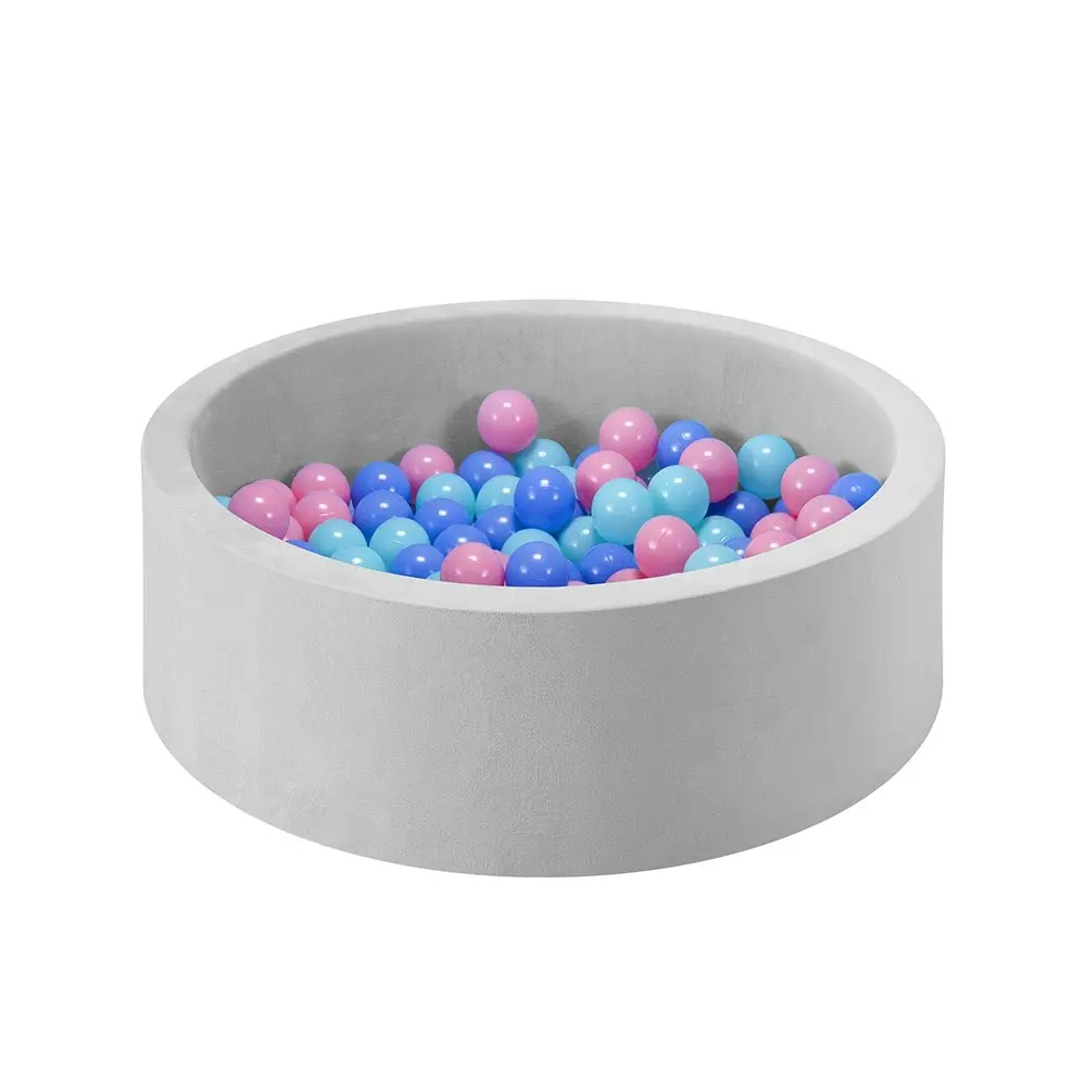 Playpals Foam Ball Pit Soft Round Ball Pool Playpen Fence with 200 Balls