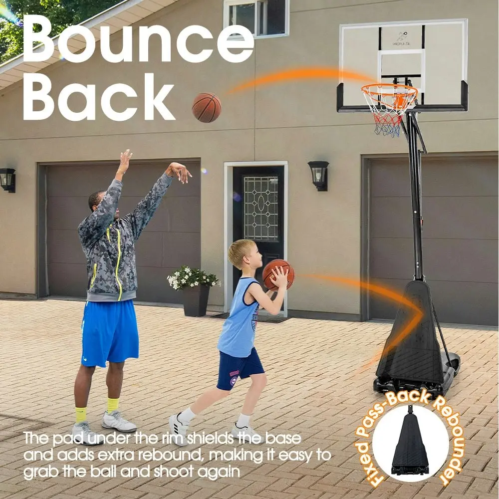 Propulse Professional Basketball Hoop Stand 2.45M-3.05M Height Adjustable