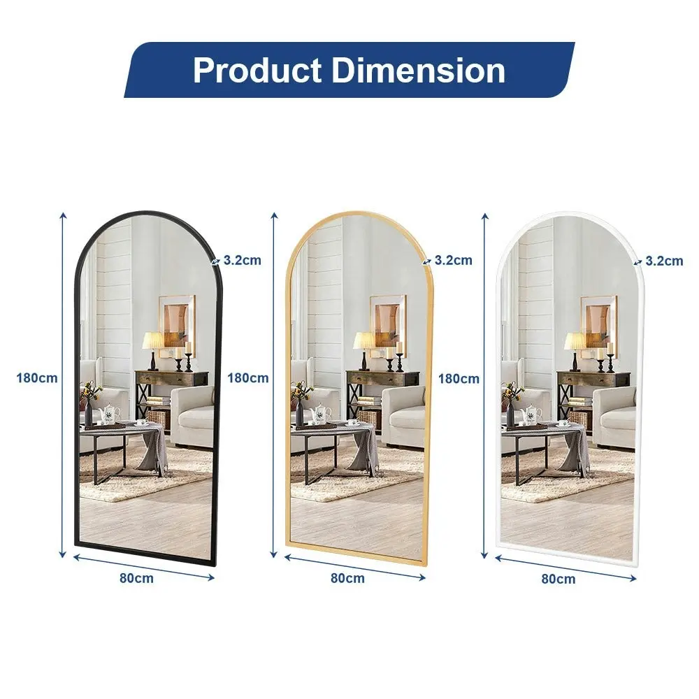 Propulse Full Length Mirror Floor Standing or Wall Mount Makeup Home Decor