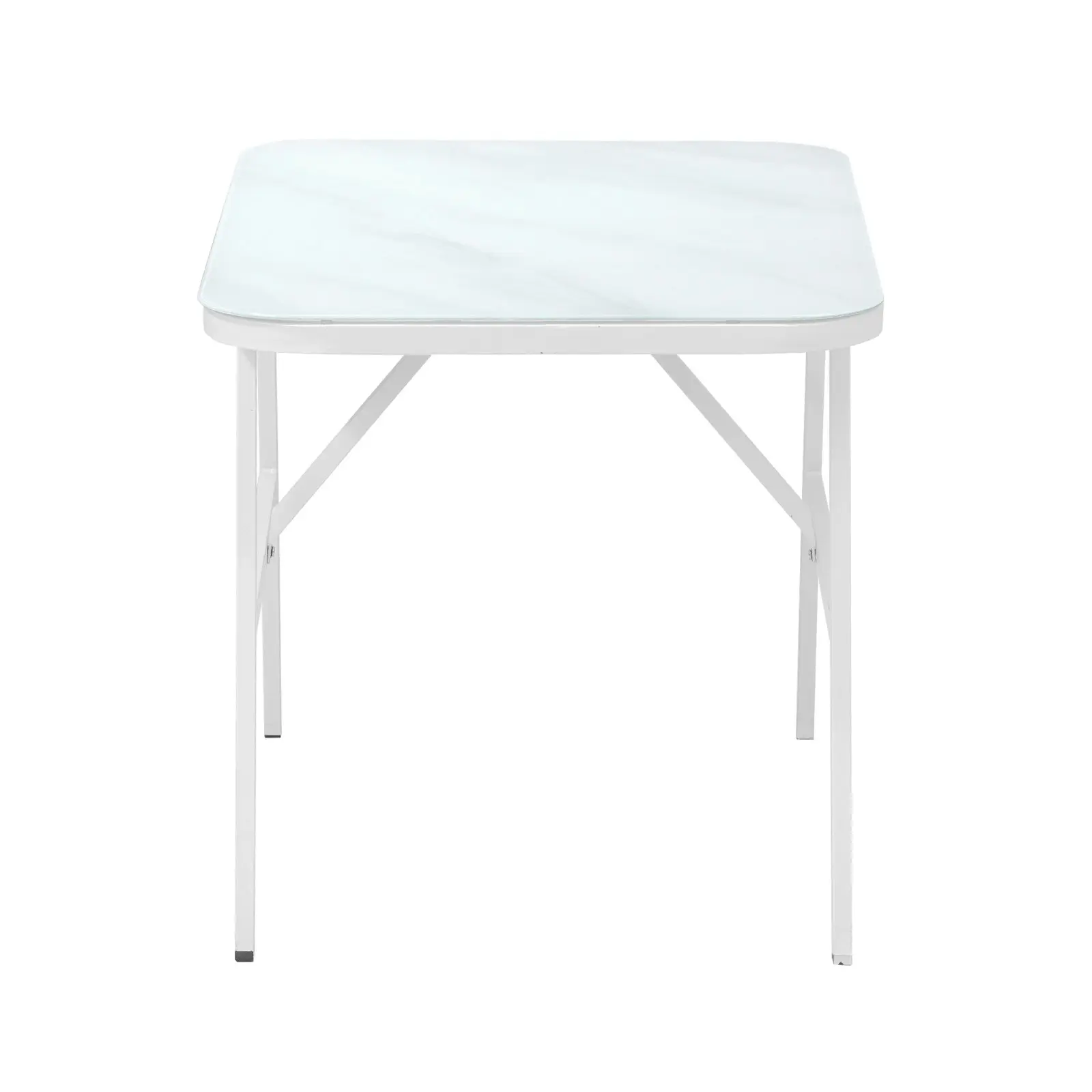 Livsip Outdoor Dining Table Furniture Patio Garden Indoor White Marble-style