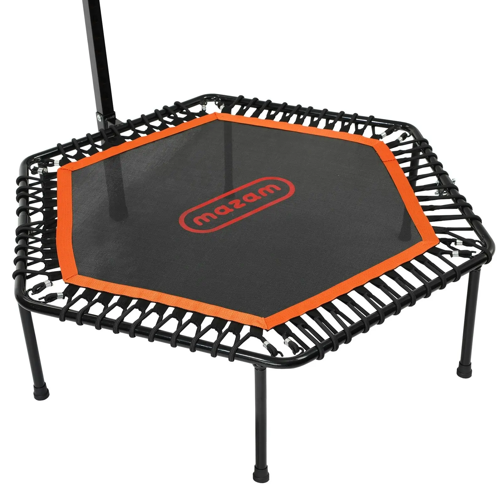 Mazam Trampoline Rebounder Jumping Exercise Fitness Adjustable Handrail 50 Inch