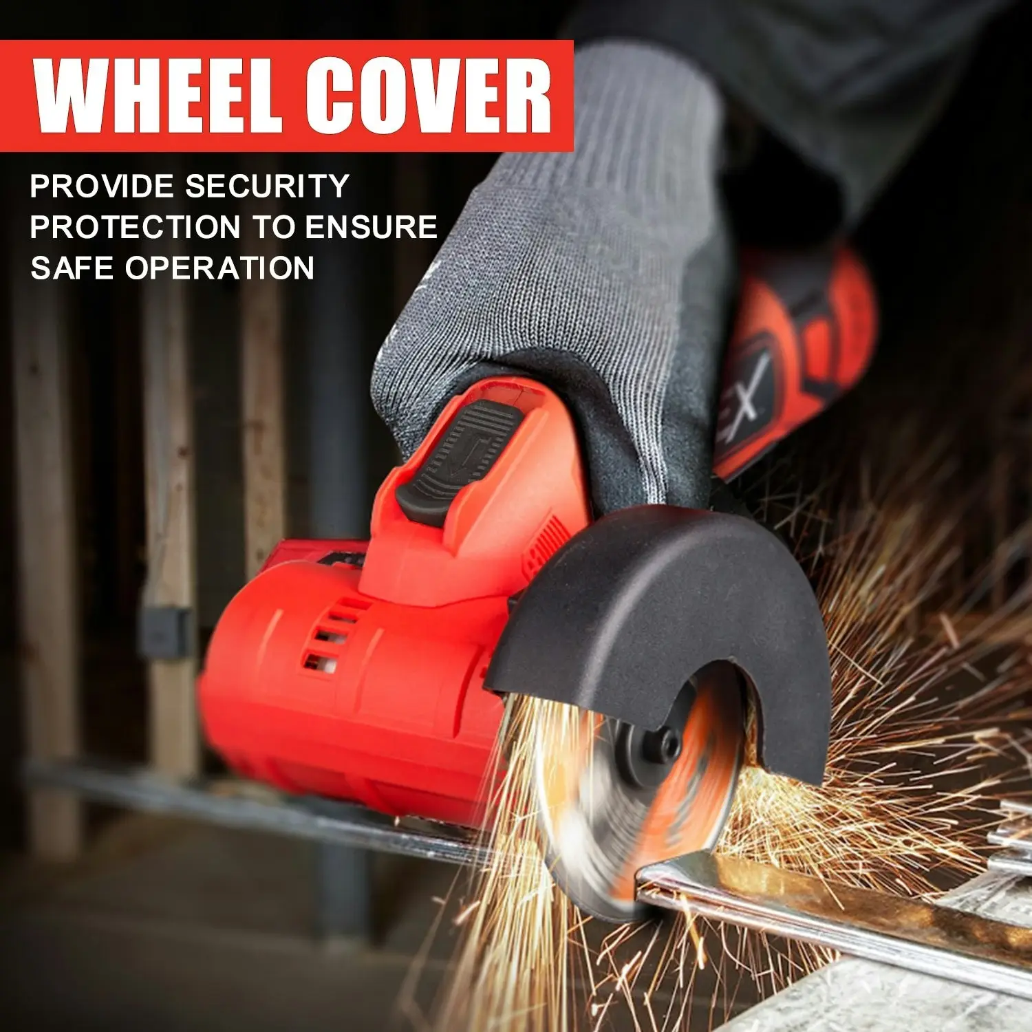 Topex 12V Cordless Angle Grinder Skin Only without Battery,with 2 Polishing disc & 1 Wrench for Metal and Wood