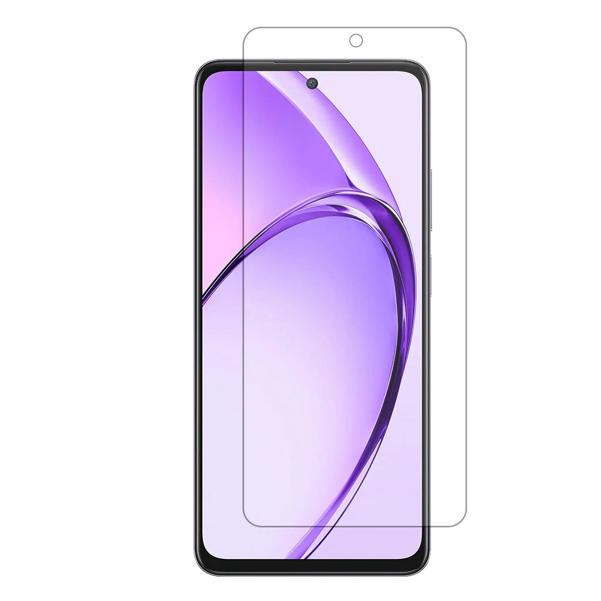 [3 Pack] MEZON OPPO A80 5G Ultra Clear Screen Protector Case Friendly Film (OPPO A80 5G, Clear)