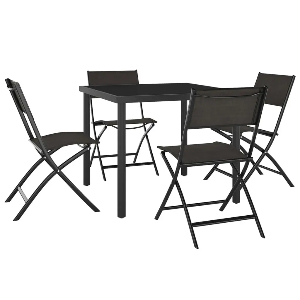 5 Piece Outdoor Dining Set Steel 3073513