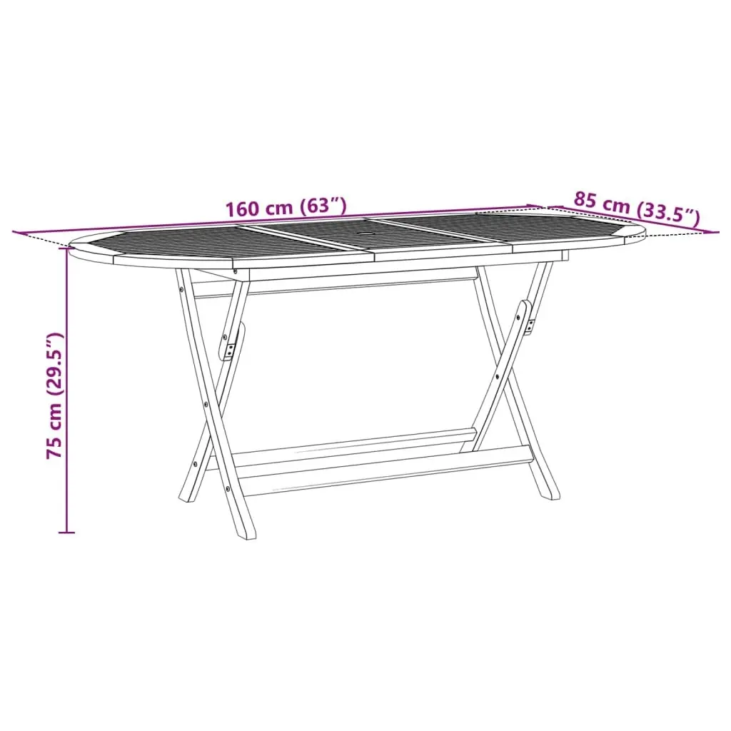 7 Piece Garden Dining Set Grey Polypropylene and Solid Wood 3281710