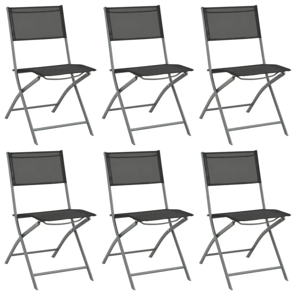 7 Piece Outdoor Dining Set Steel 3073494