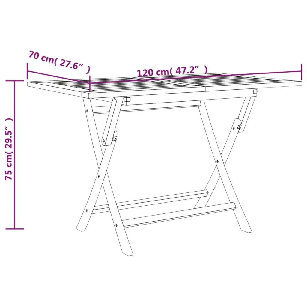 7 Piece Garden Dining Set Grey Solid Wood Teak 3155044