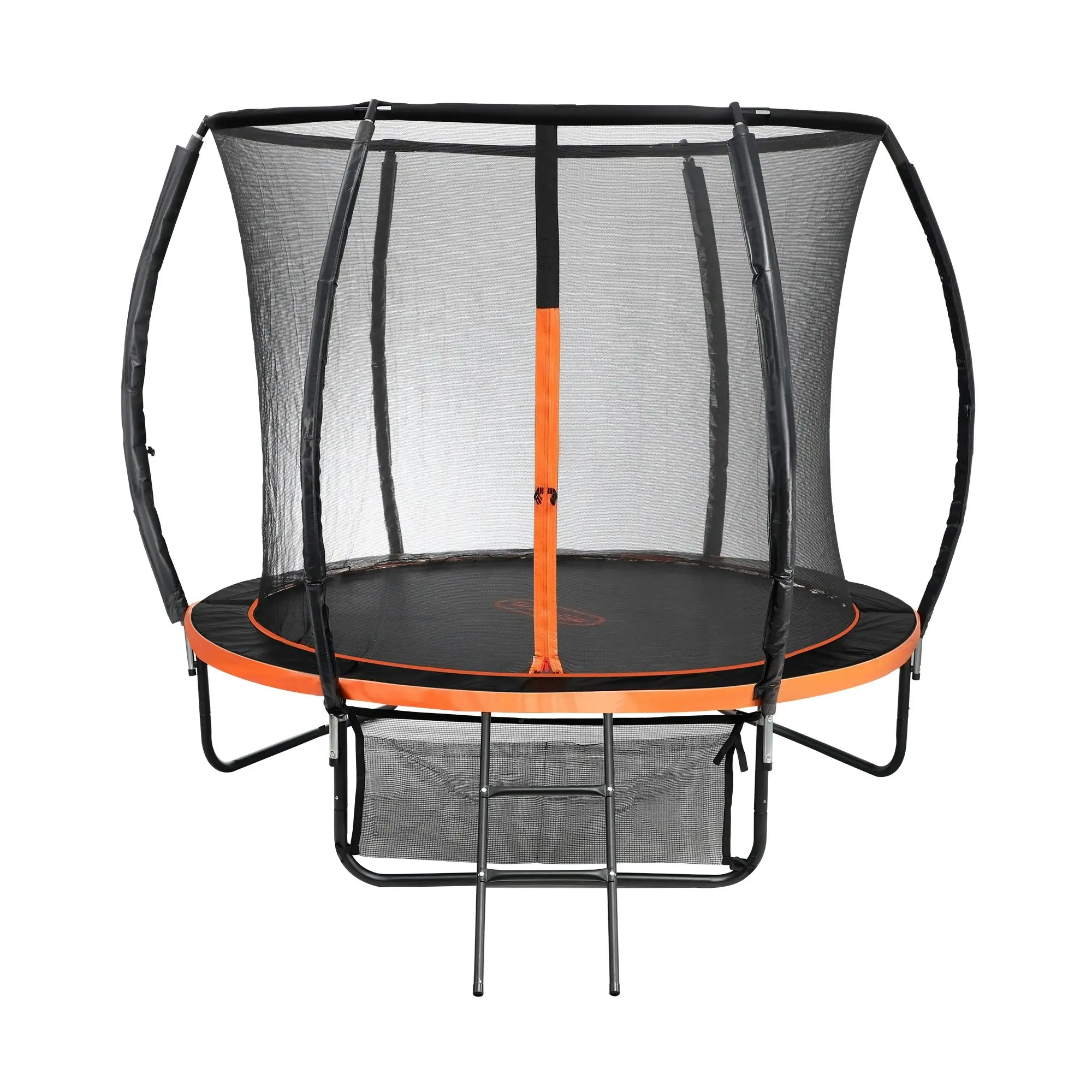 Mazam 8FT Trampoline Round Kids Trampolines Encosure Safety Net with Ladder