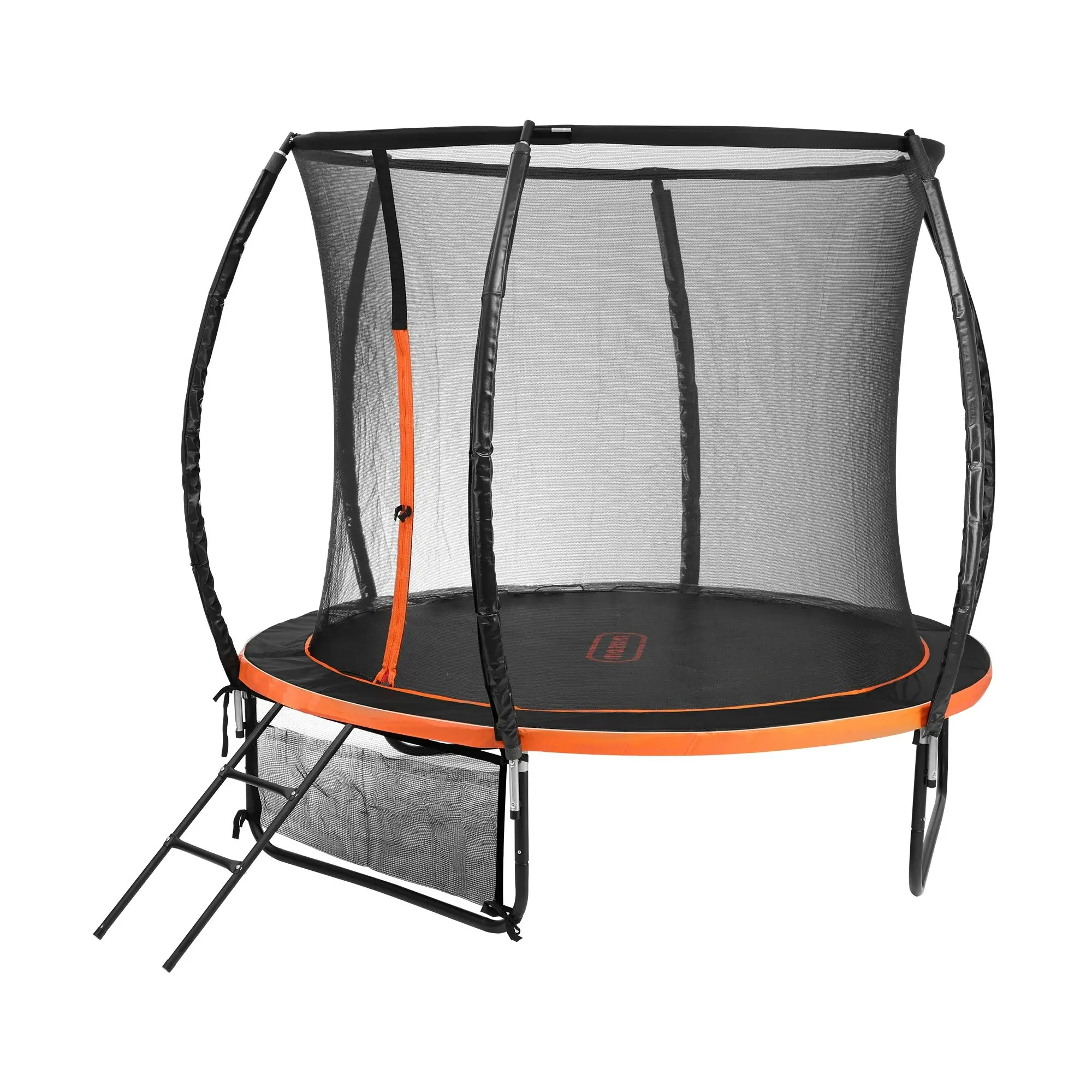 Mazam 8FT Trampoline Round Kids Trampolines Encosure Safety Net with Ladder