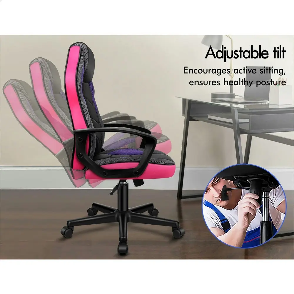 Alfordson Gaming Chair Office Executive Purple