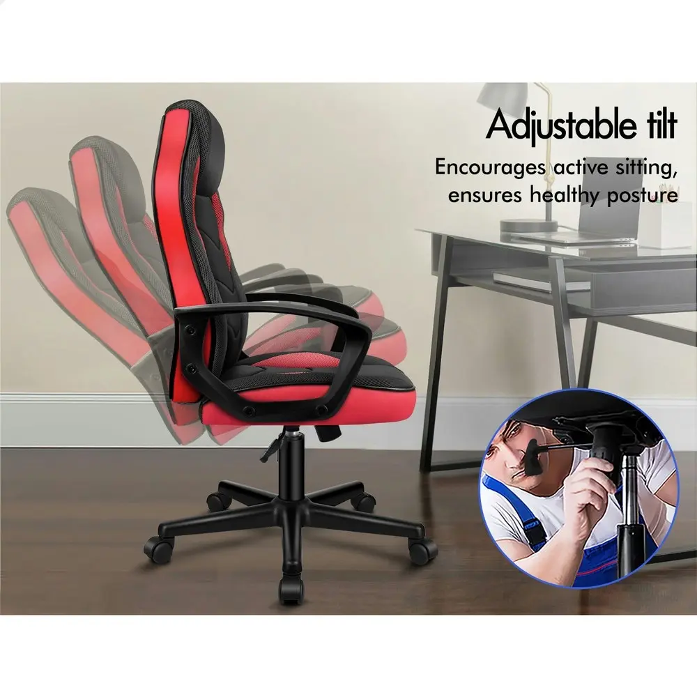 Alfordson Gaming Chair Office Executive Red