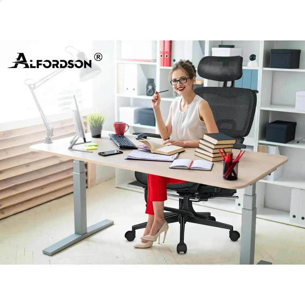 Alfordson Ergonomic Office Chair Executive All Black