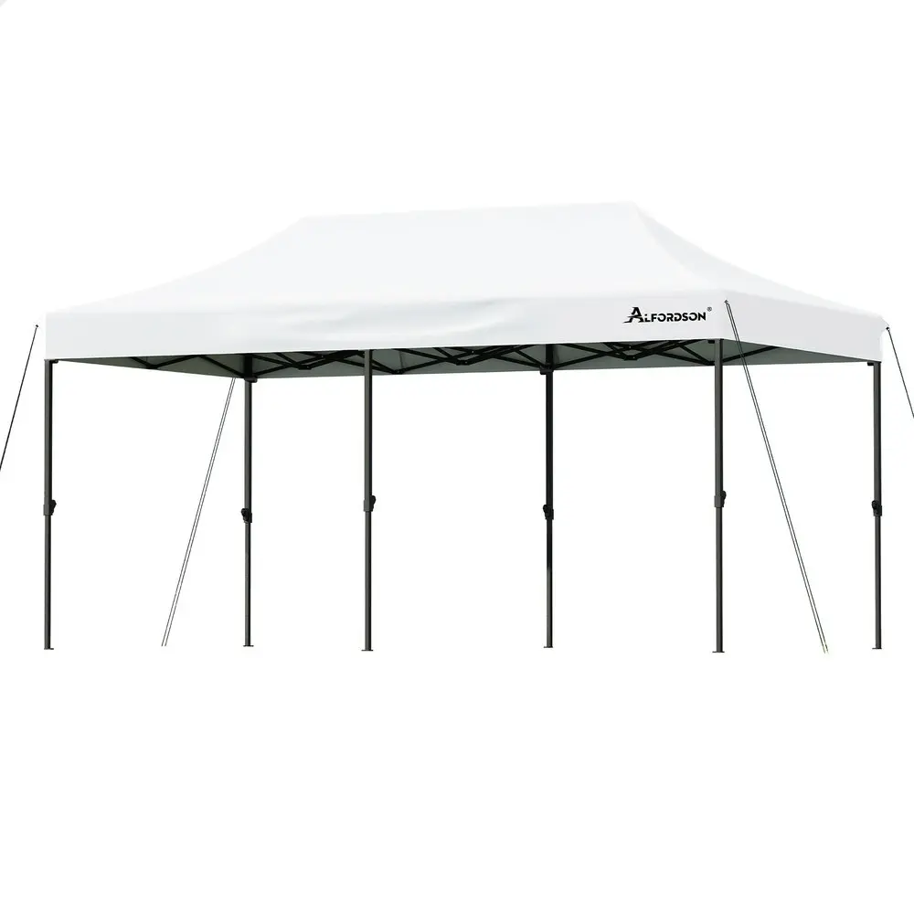 Alfordson Gazebo 3x6 Pop Up Tent Wedding Canopy White