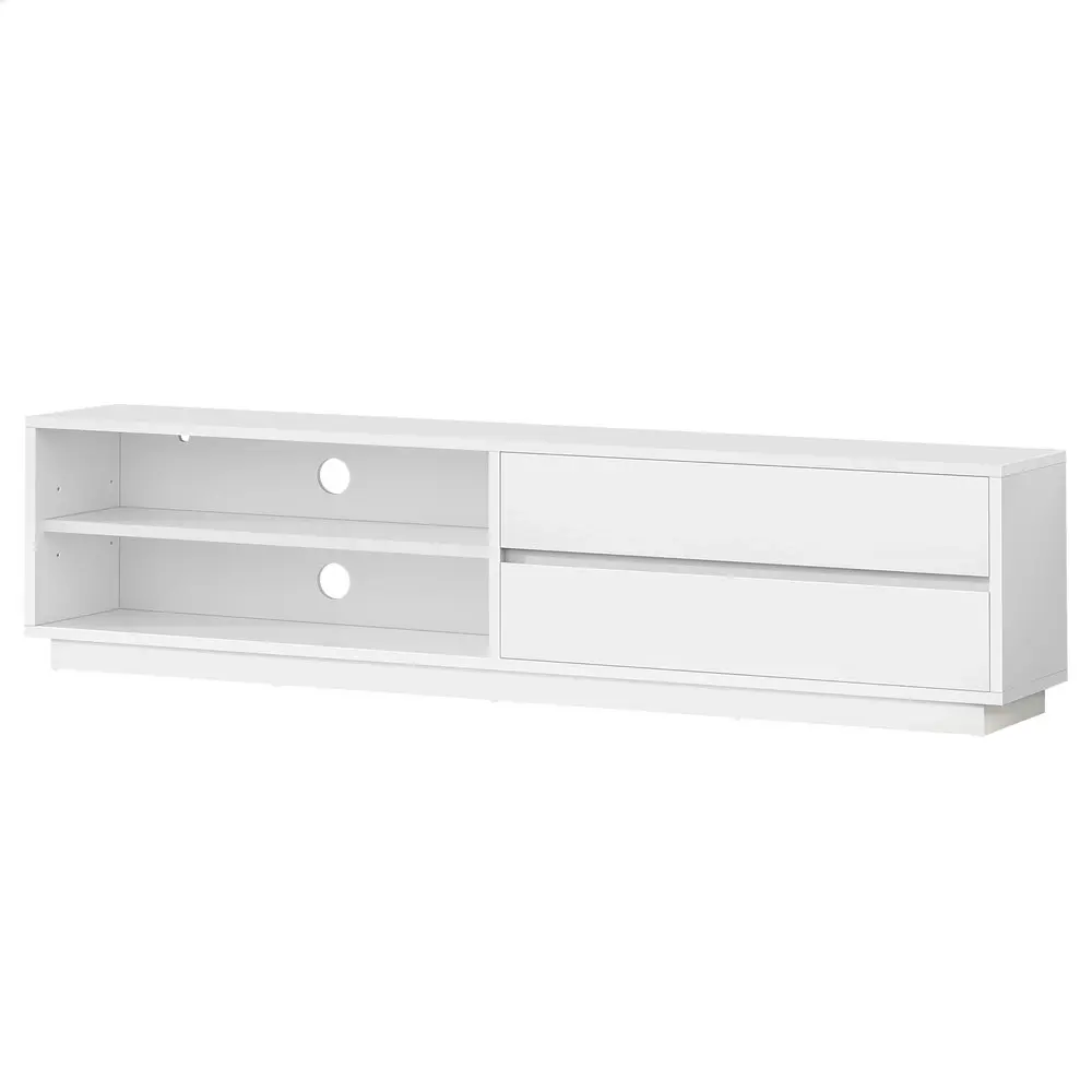 Alfordson Entertainment Unit TV Cabinet Stand Storage Drawer 180cm White