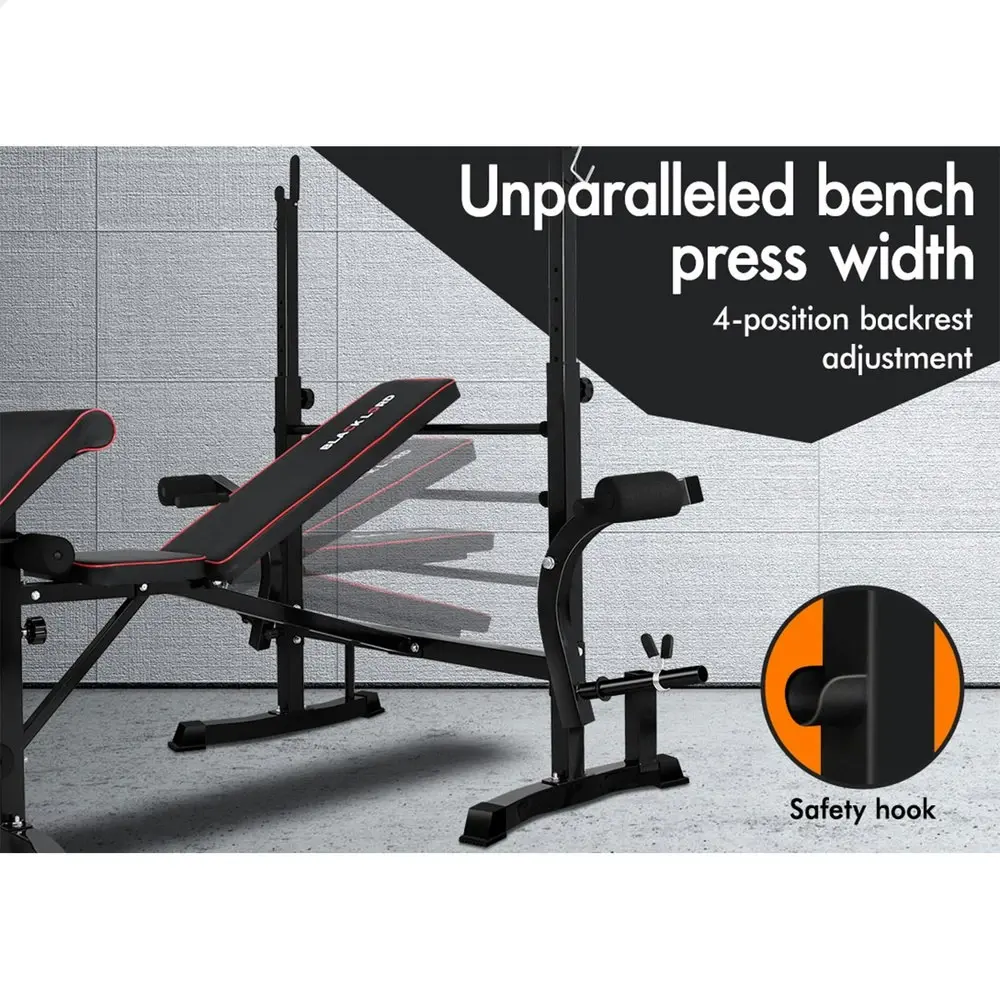 Black Lord Weight Bench 14in1 Press Multi-Station Fitness Home Gym Equipment