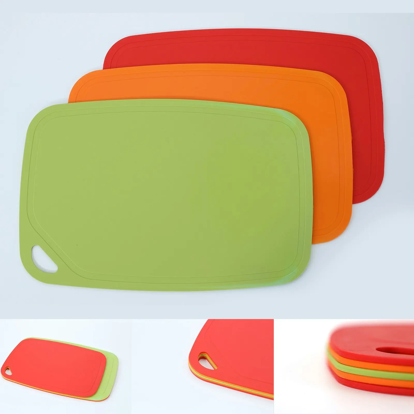 TPU Chopping Cutting Board - RED