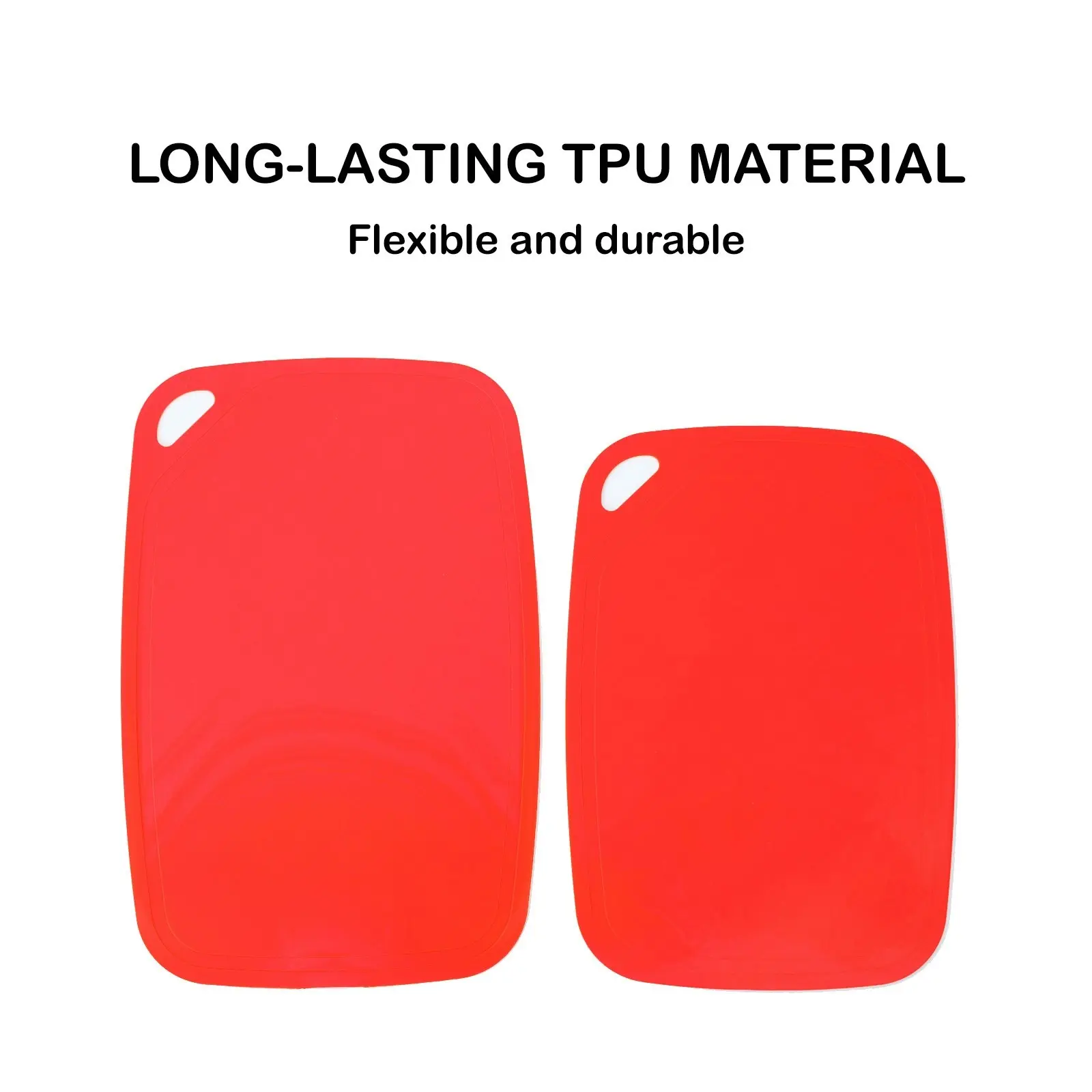 TPU Chopping Cutting Board - RED