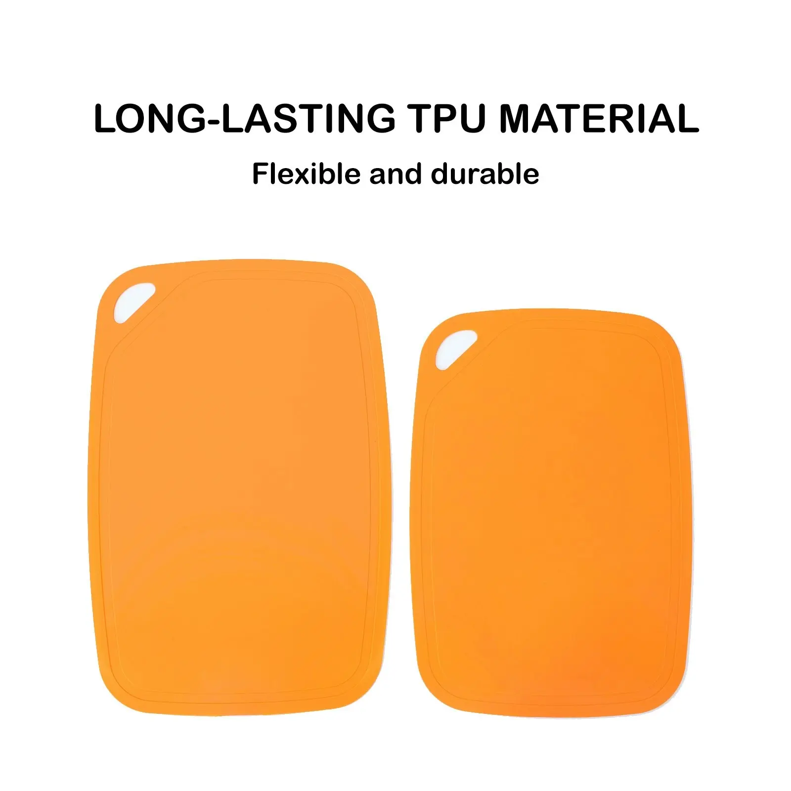 TPU Chopping Cutting Board - ORANGE