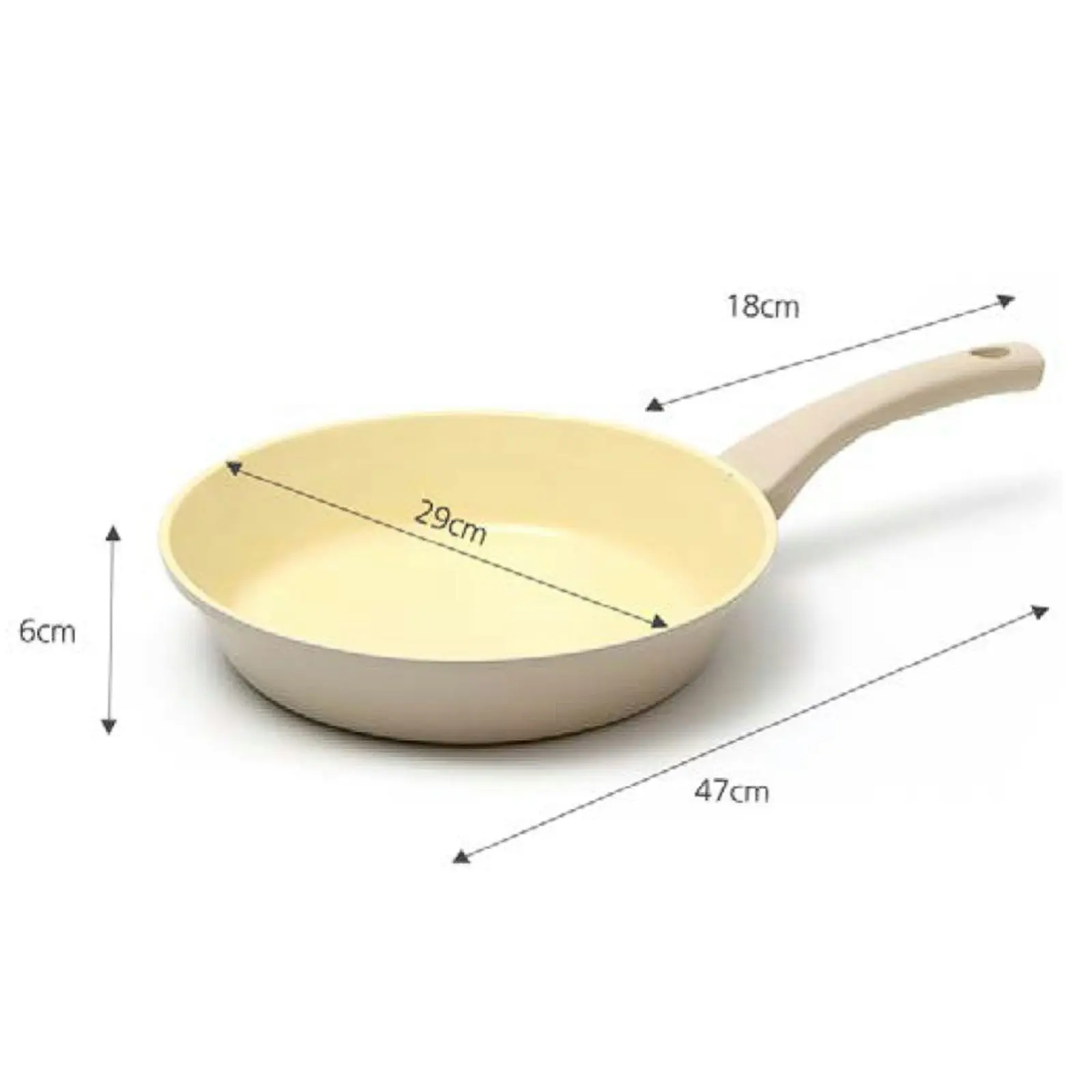 28cm Frypan - BEIGE