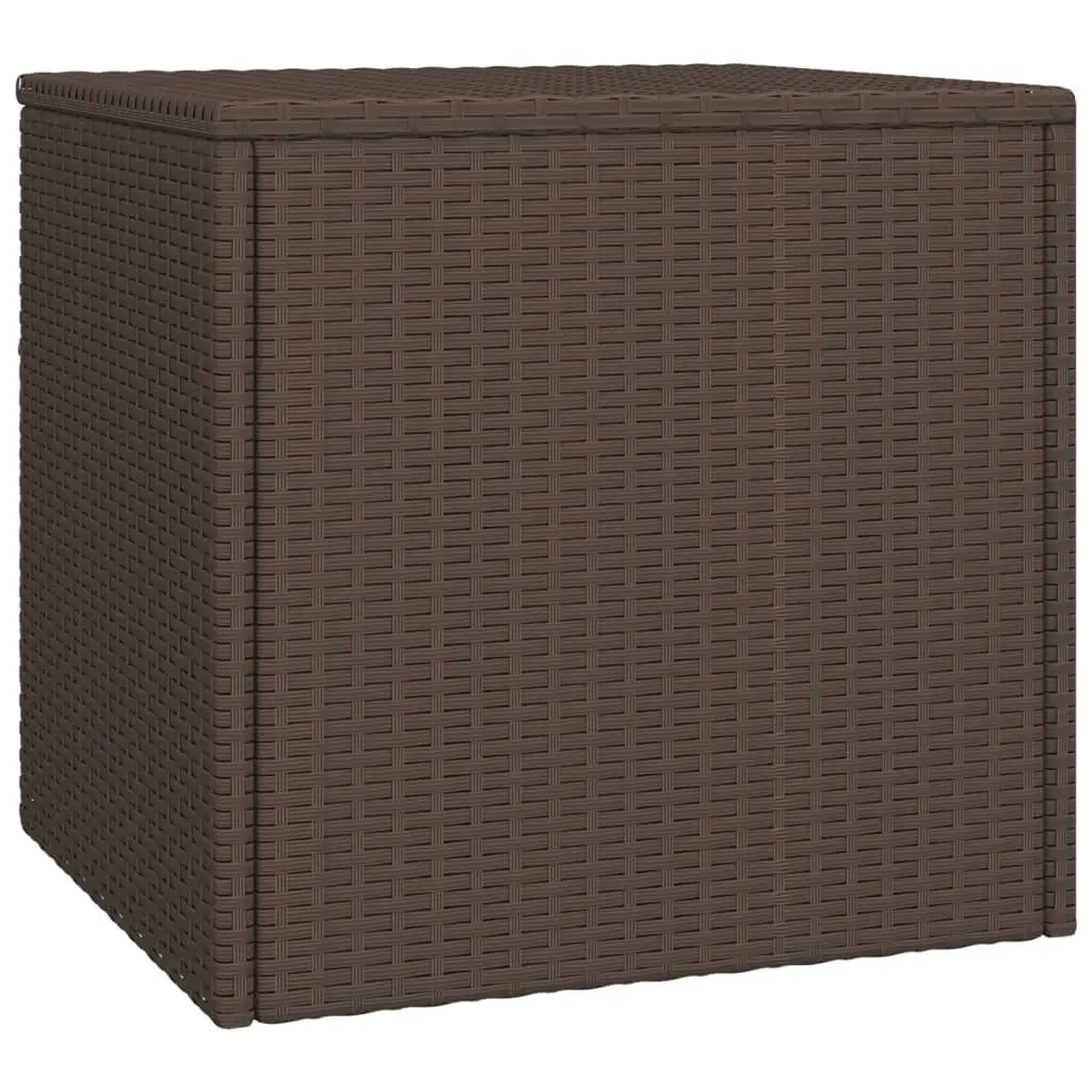 Garden Side Tables 3 pcs Brown Poly Rattan 3324832