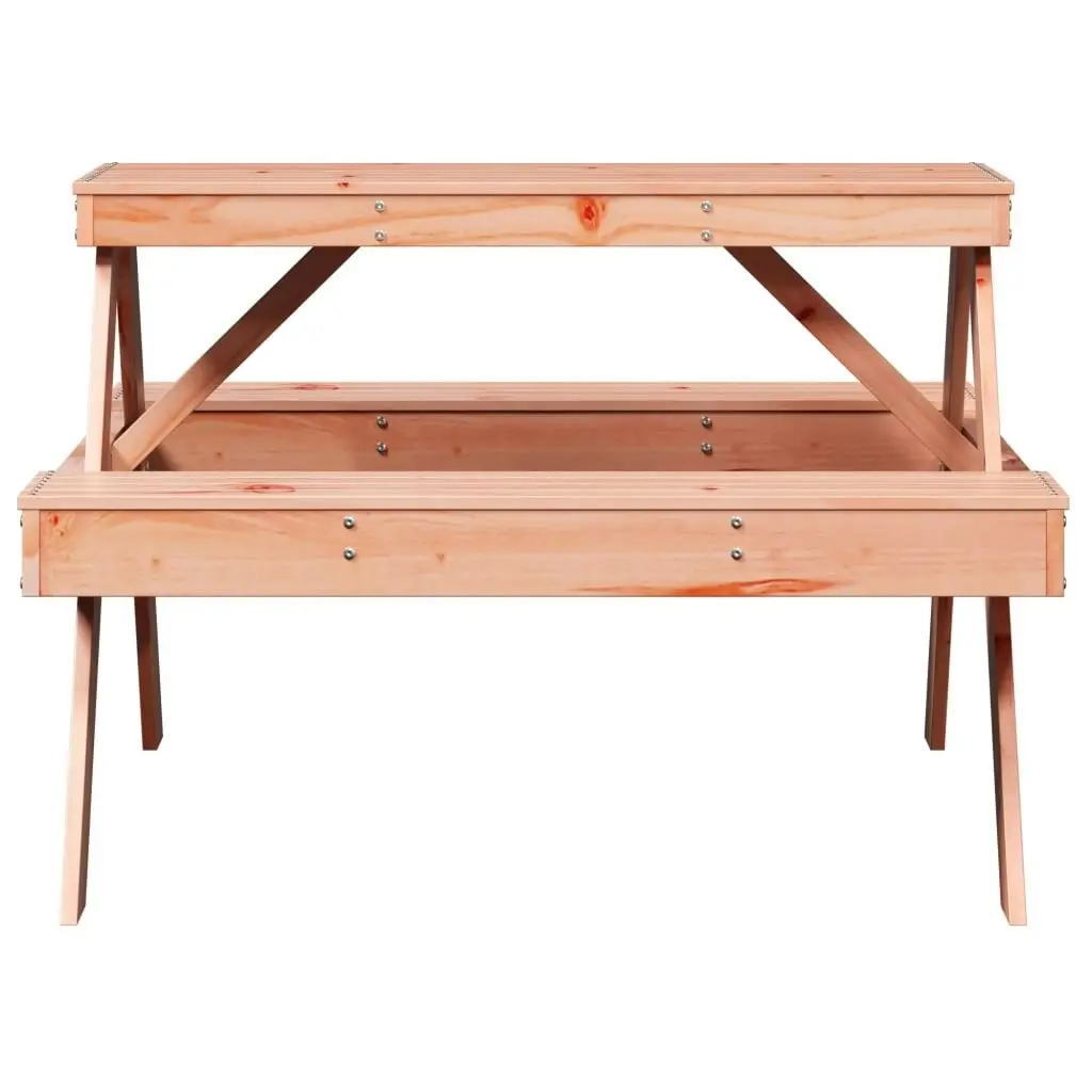 Picnic Table 105x134x75 cm Solid Wood Douglas 832570