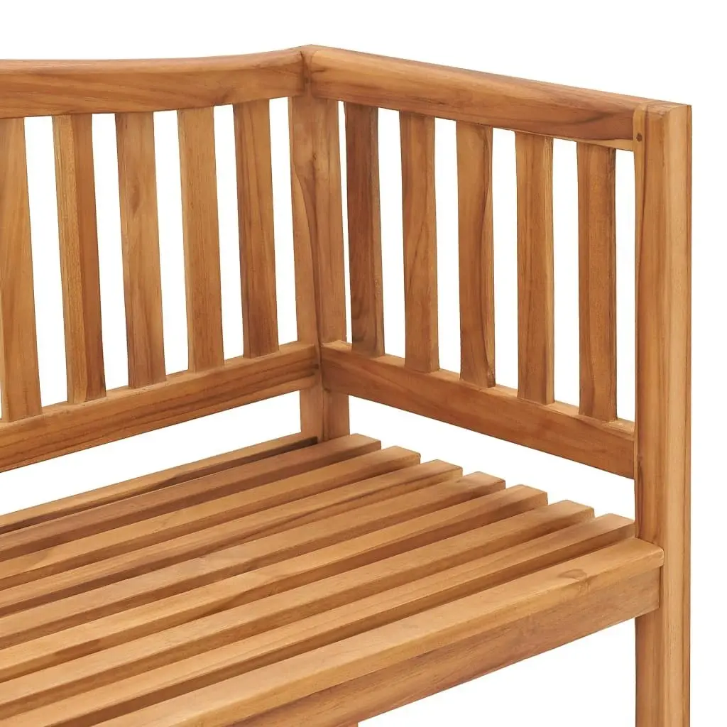 Garden Bench 150 cm Solid Teak Wood 49359