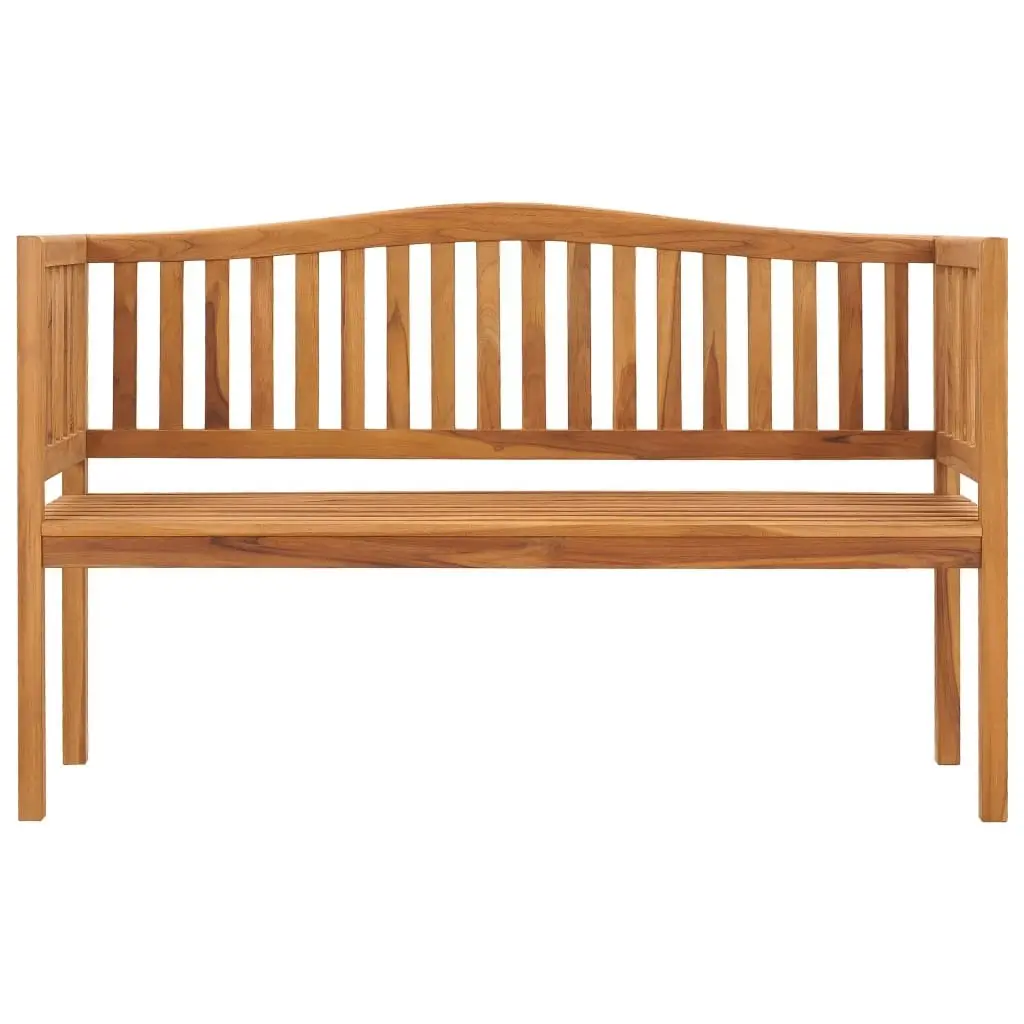 Garden Bench 150 cm Solid Teak Wood 49359