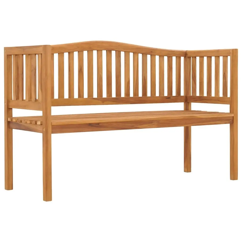 Garden Bench 150 cm Solid Teak Wood 49359