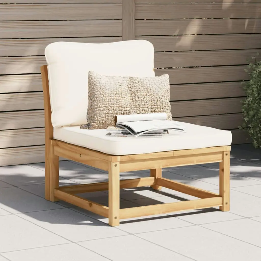 Garden Sofa with Cushions Solid Wood Acacia 366489