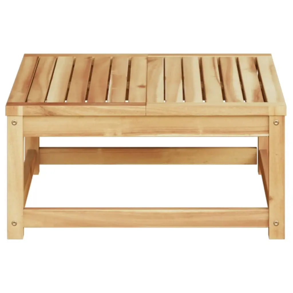 Garden Table 63x63x30 cm Solid Wood Acacia 366493