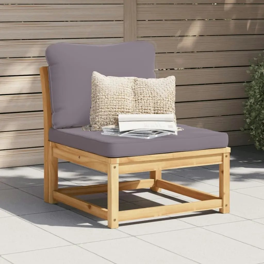 Garden Sofa with Cushions Solid Wood Acacia 366495