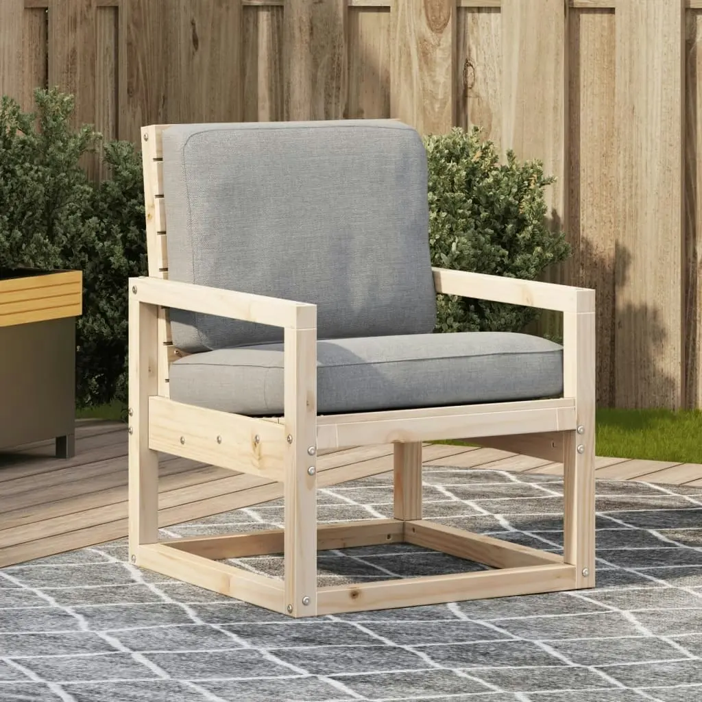 Garden Chair 57.5x63x76 cm Solid Wood Pine 832547