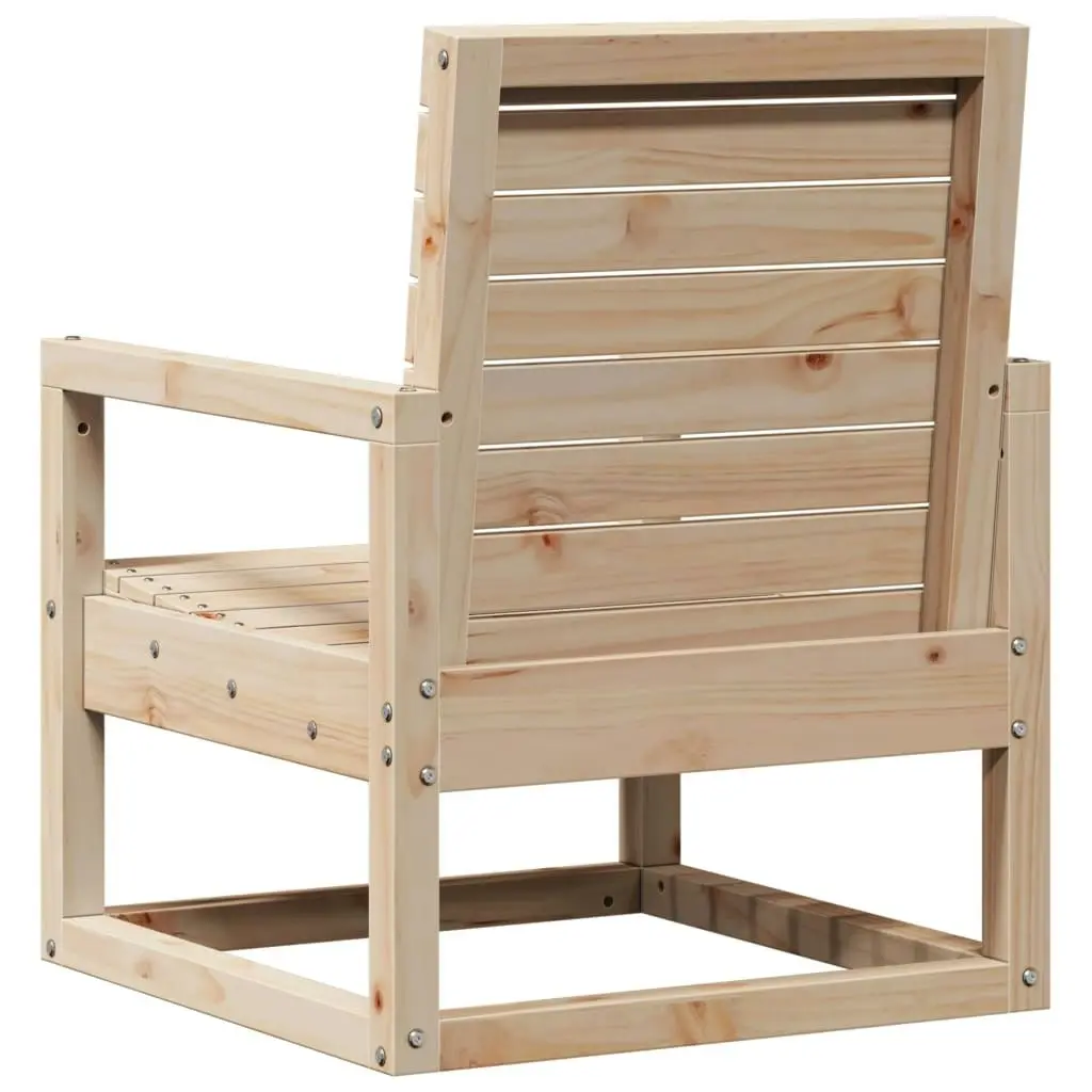 Garden Chair 57.5x63x76 cm Solid Wood Pine 832547