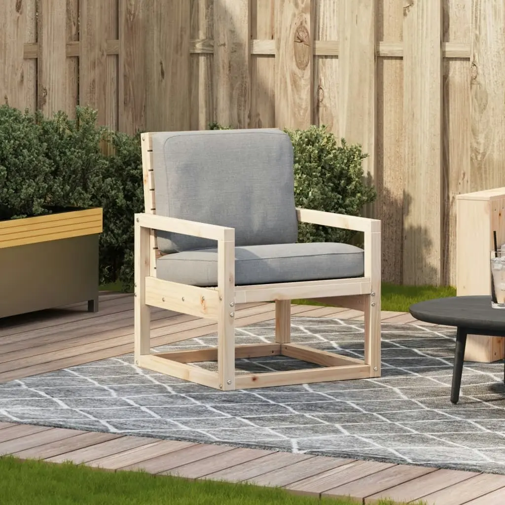 Garden Chair 57.5x63x76 cm Solid Wood Pine 832547