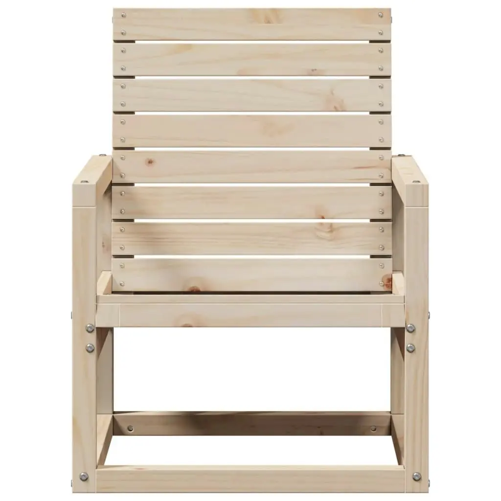 Garden Chair 57.5x63x76 cm Solid Wood Pine 832547