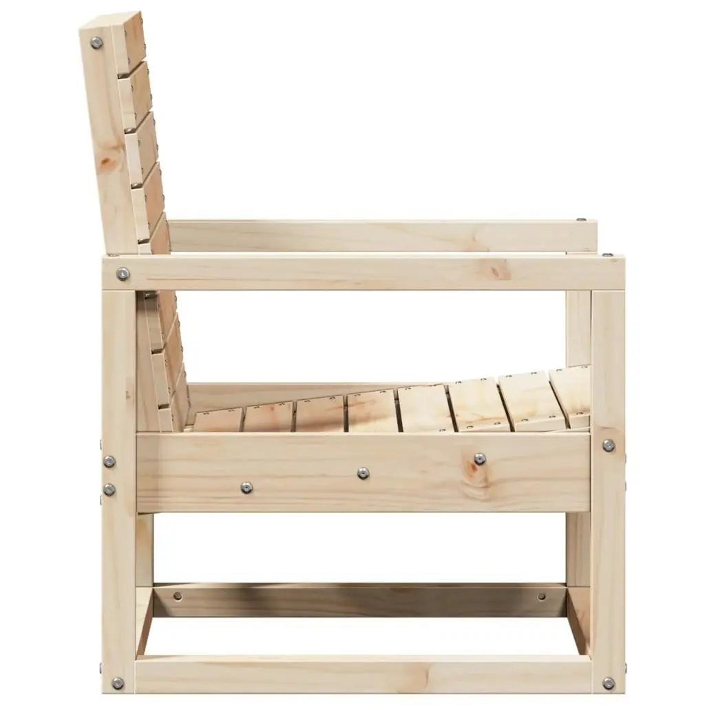 Garden Chair 57.5x63x76 cm Solid Wood Pine 832547