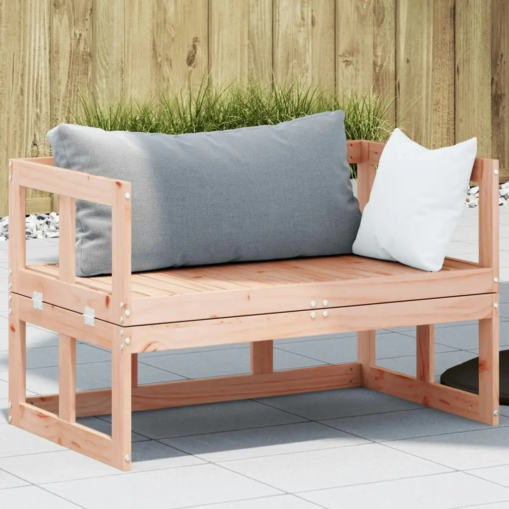 Garden Sofa Bench Extendable Solid Wood Douglas 832613