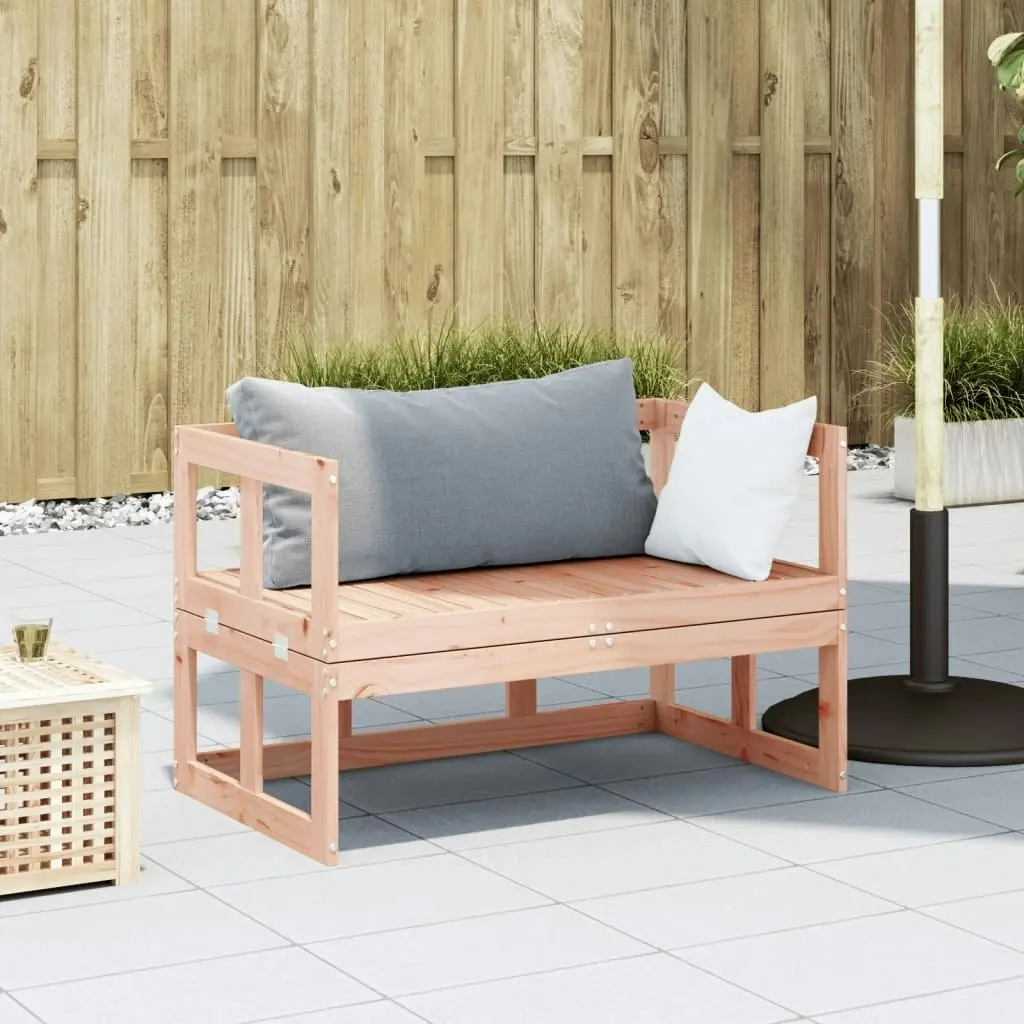 Garden Sofa Bench Extendable Solid Wood Douglas 832613