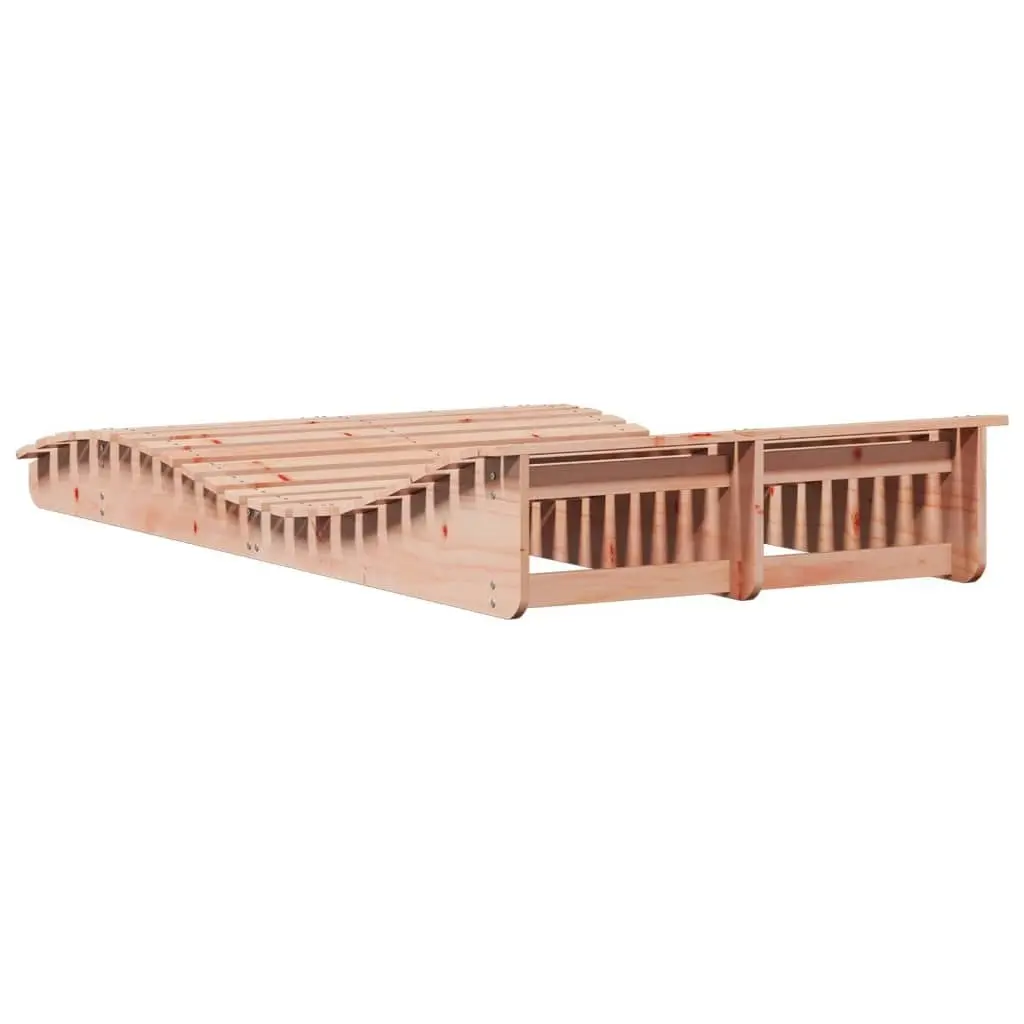 Sun Lounger 205x110x31.5 cm Solid Wood Douglas 832591