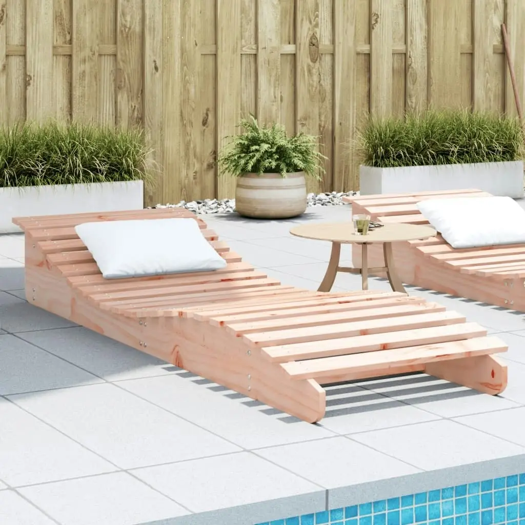 Sun Lounger 205x70x31.5 cm Solid Wood Douglas 832583