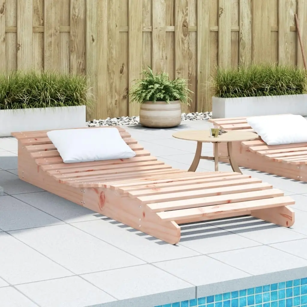 Sun Lounger 205x80x31.5 cm Solid Wood Douglas 832587