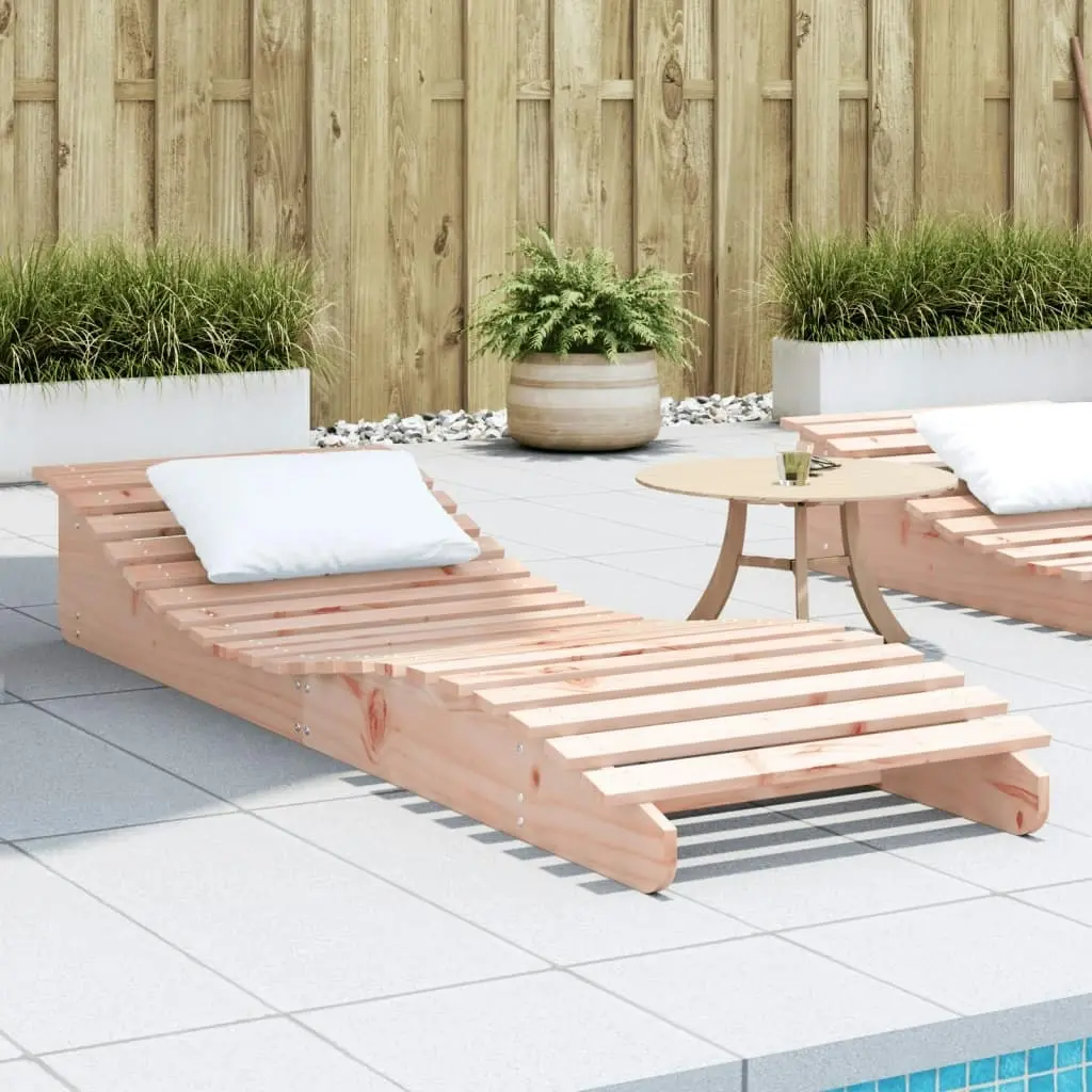 Sun Lounger 205x60x31.5 cm Solid Wood Douglas 832578