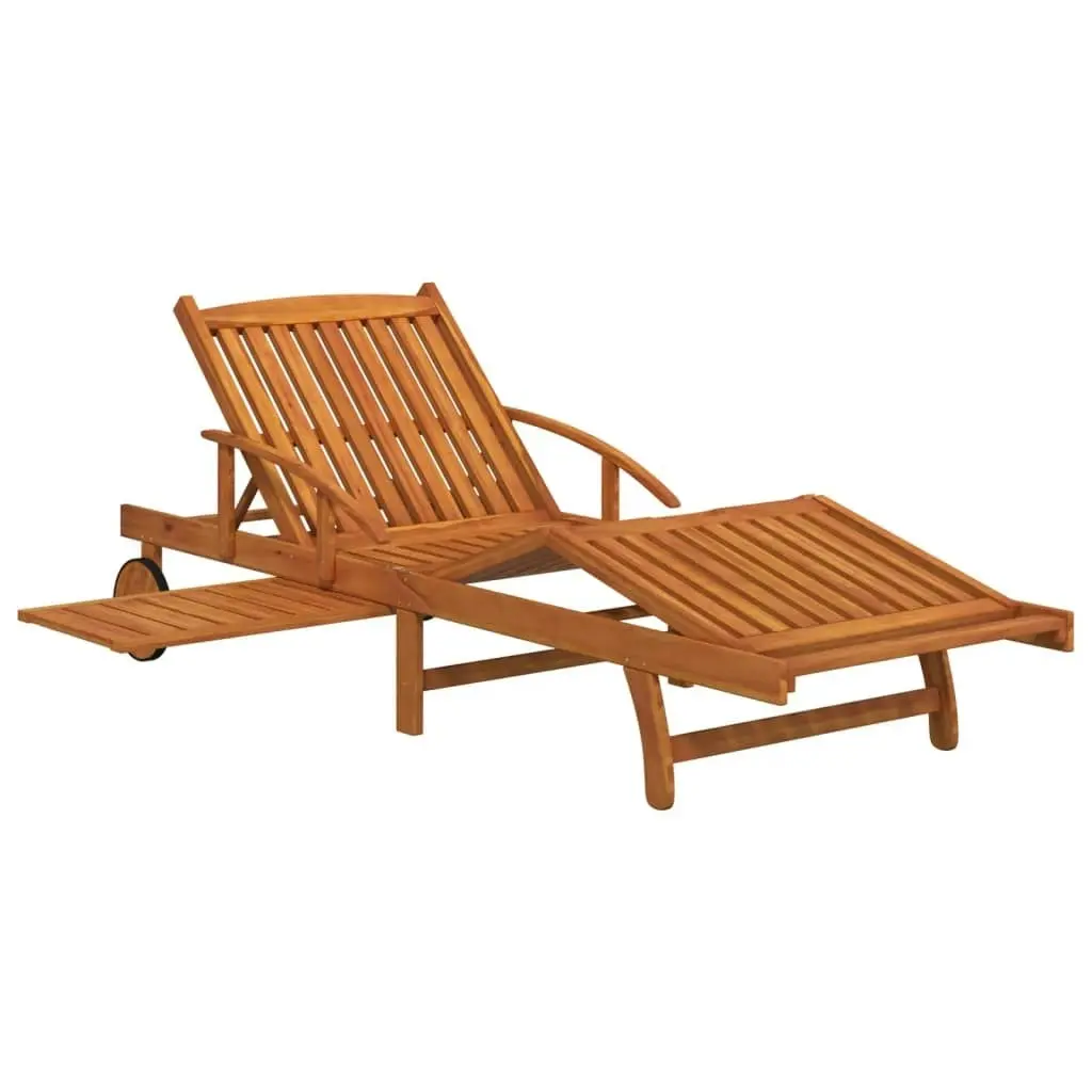 Sun Loungers 2 pcs Solid Wood Acacia 3104967