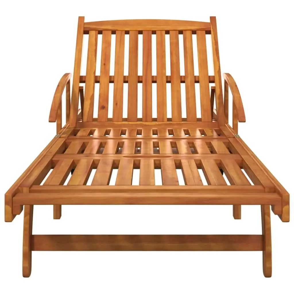 Sun Loungers 2 pcs Solid Wood Acacia 3104967