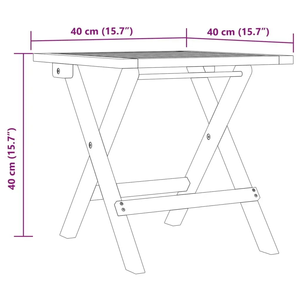 Sun Lounger with Table Grey Solid Wood Acacia 363280