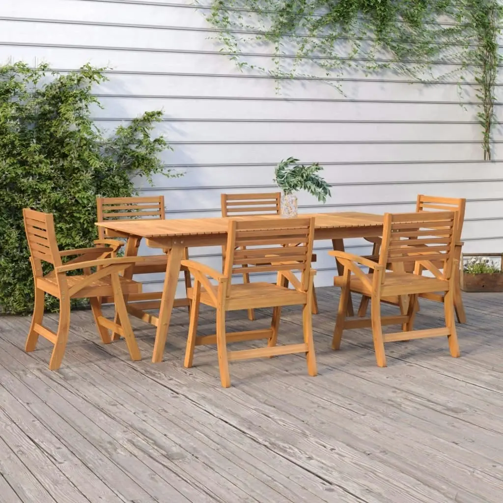 Garden Chairs 6 pcs 58x58x87 cm Solid Wood Acacia 3156869