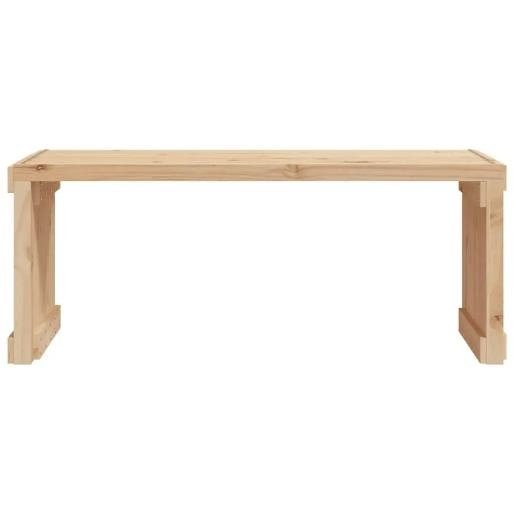 Garden Bench Extendable 212.5x40.5x45 cm Solid Wood Pine 832525