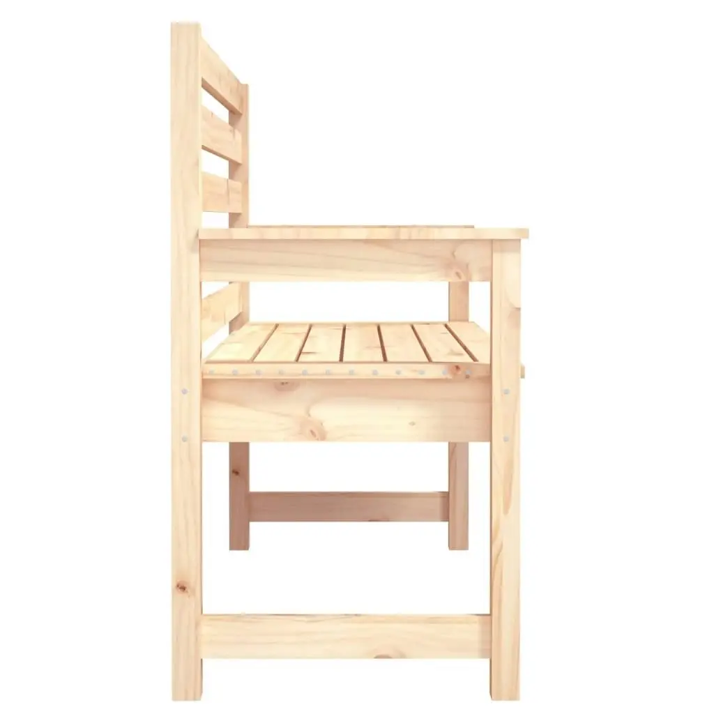 Garden Bench 109x48x91.5 cm Solid Wood Pine 824060